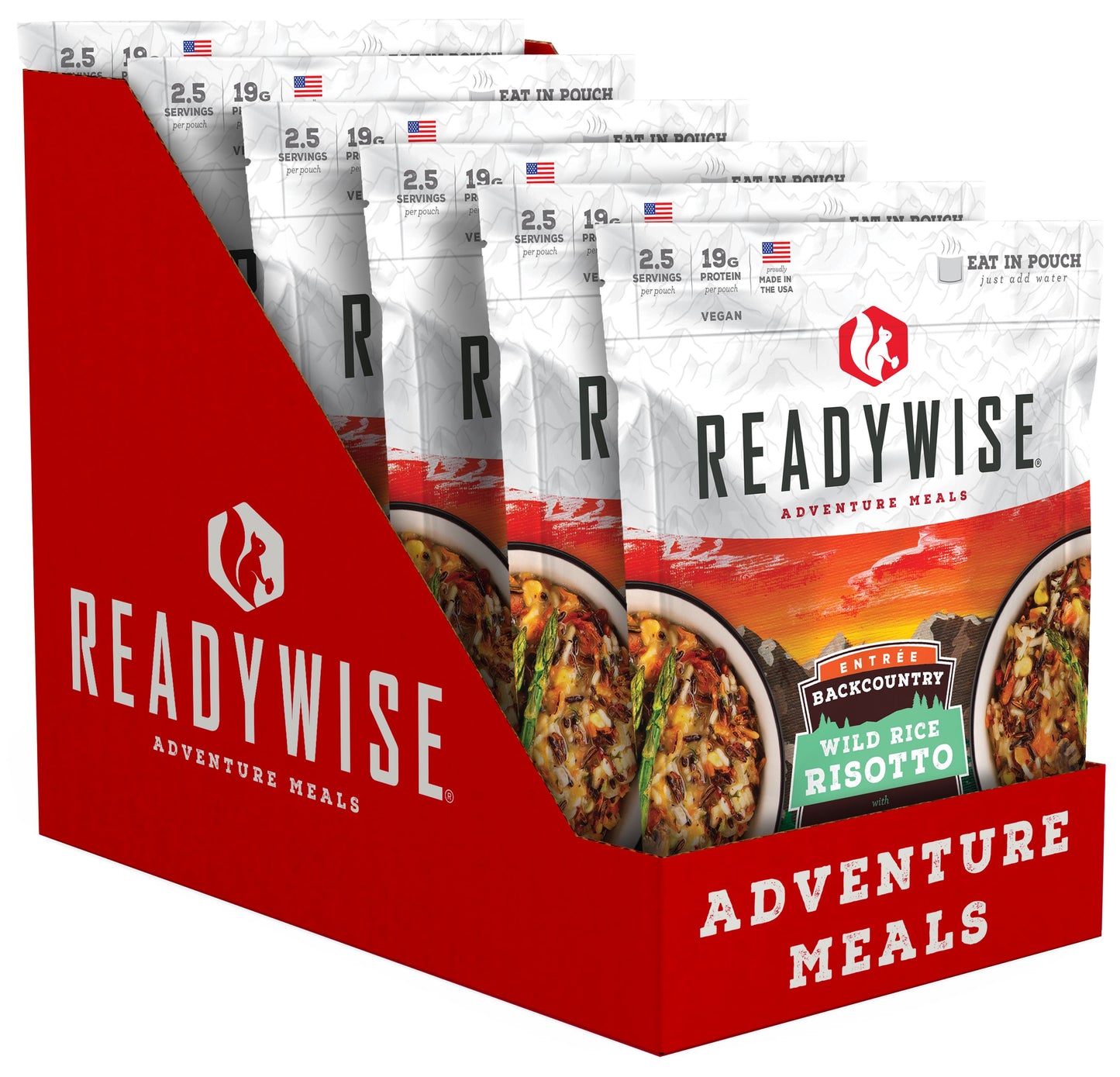 6 CT Case Backcountry Wild Rice Risotto with Vegetables