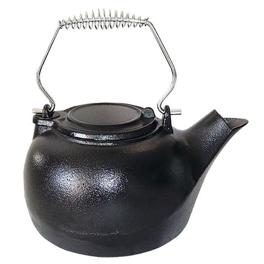 US Stove  Black  Cast Iron  3 qt. Tea Kettle